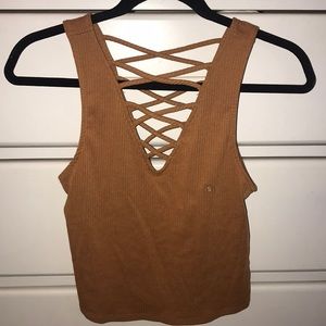 Cross front top crop top!